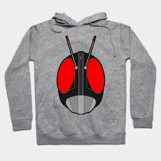 Motorcycle Karate Bug Man Hoodie